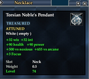 Torsian Noble's Pendant