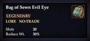 Bag of Sewn Evil Eye