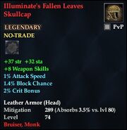 Illuminate's Fallen Leaves Skullcap