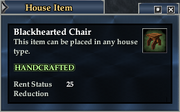 Blackhearted Chair