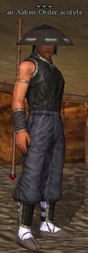 An Ashen Order acolyte