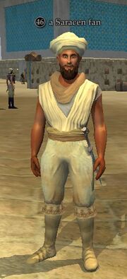 A Saracen fan