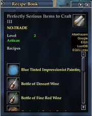 Perfectly Serious Items to Craft III