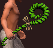 Candy-Striped Cudgel of Death (Equipped)