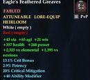 Eagle's Feathered Greaves