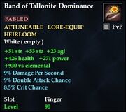 Band of Tallonite Dominance