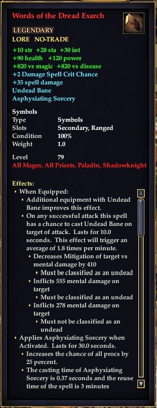 Eq spell slots