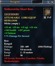 Netherstrike Short Bow