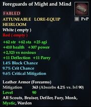 Foreguards of Might and Mind