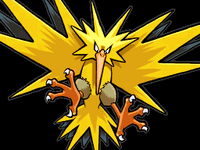 Zapdos Pokémon Ranger 3