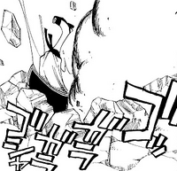 Natsu falls