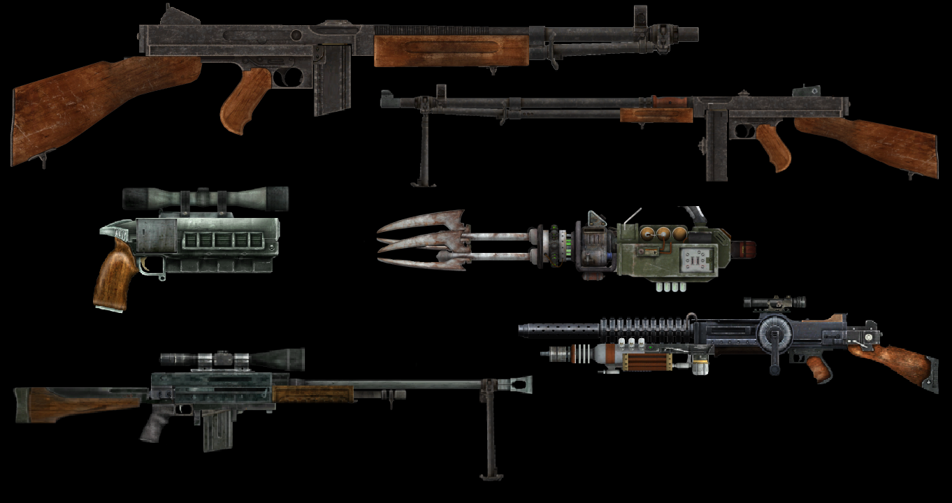 custom weapons fallout 3
