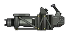 Gatling laser FoS