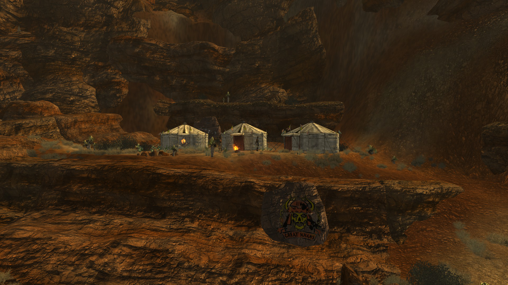 Image Fallout New Vegas Great Khan Red Rock Canyon (5).jpg Fallout Wiki FANDOM powered by