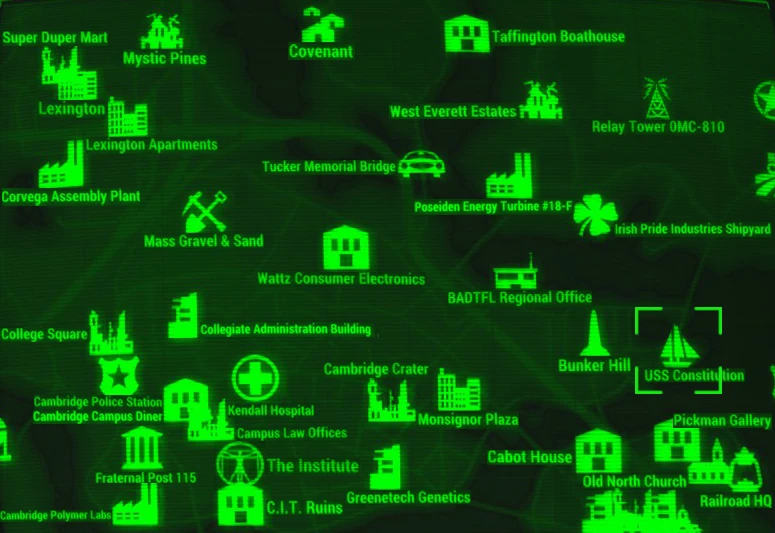 Image FO4 map USS Constitution.jpg Fallout Wiki FANDOM powered by