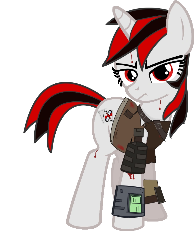 ФайлChar Blackjack (Project Horizons).png Fallout Equestria вики