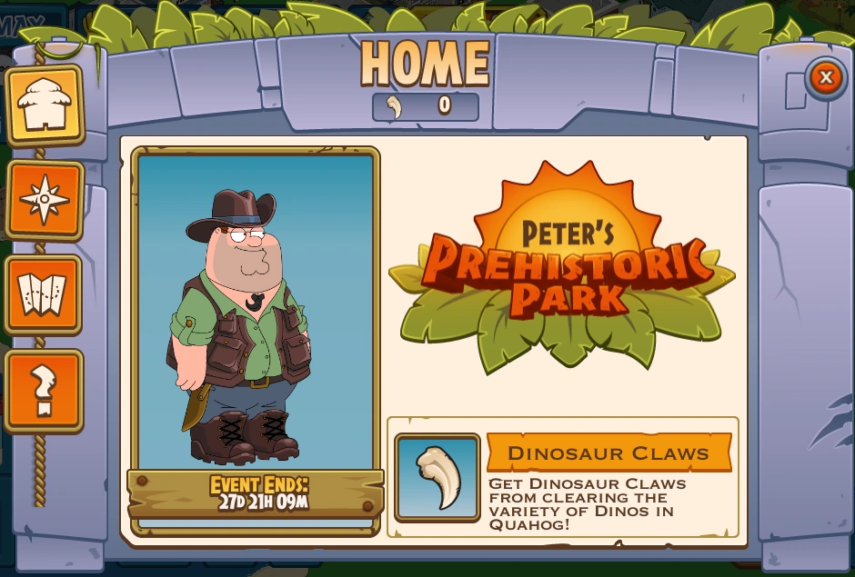 Peter's Prehistoric Park Family Guy The Quest for Stuff Wiki