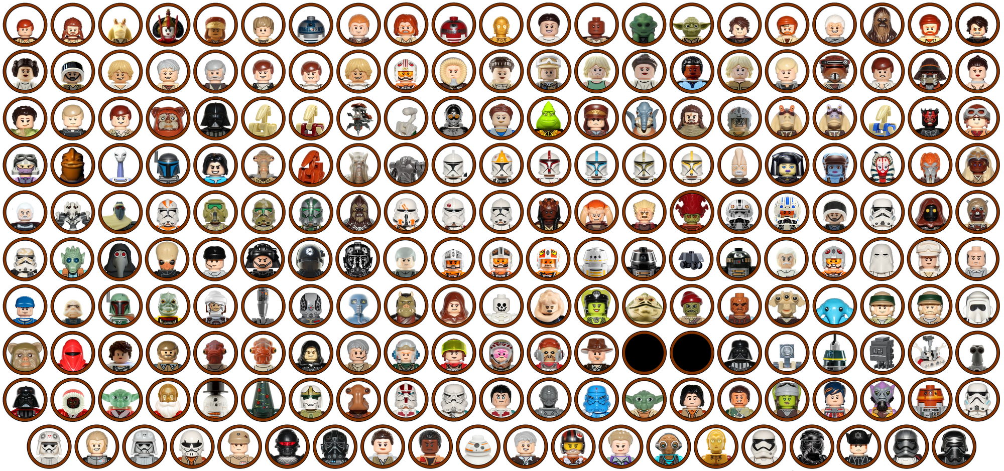 lego star wars 3 character studs