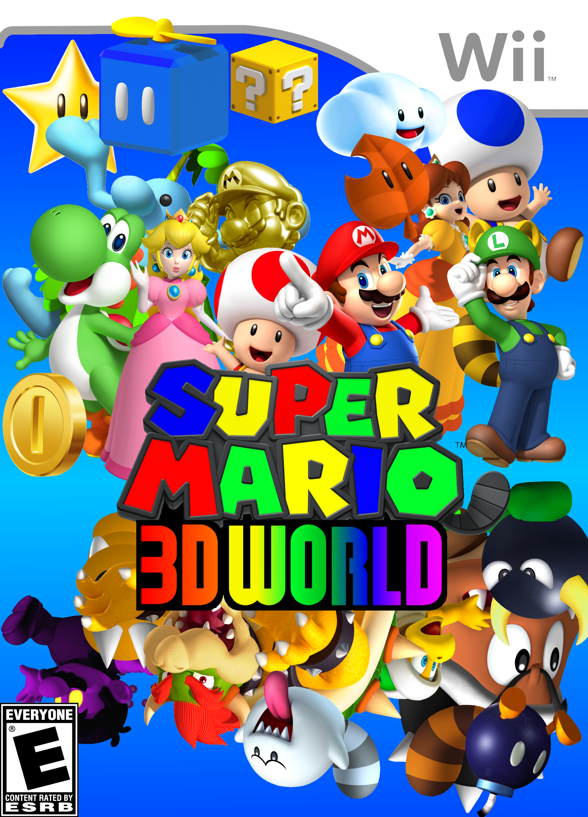 Image - Super Mario 3D World The Real Final Boxart.png | Fantendo - Nintendo Fanon Wiki | Fandom