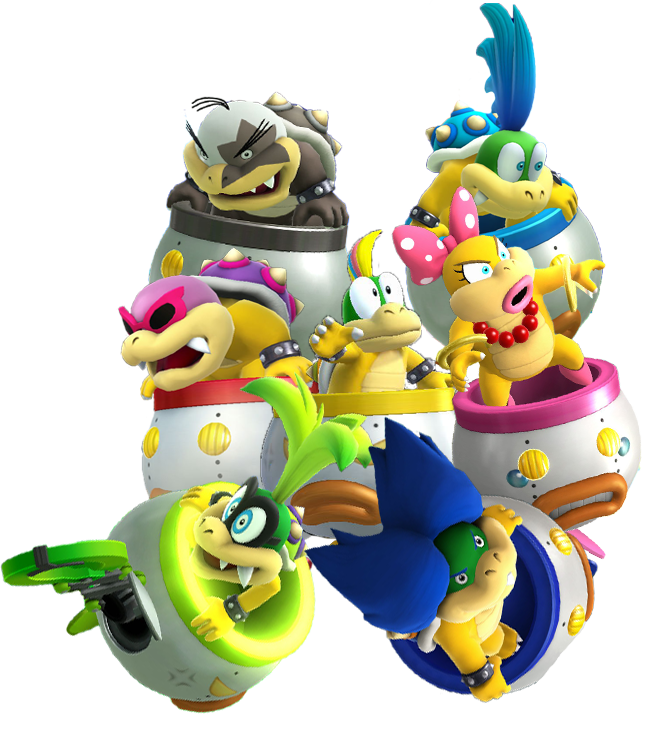 new super mario bros koopalings