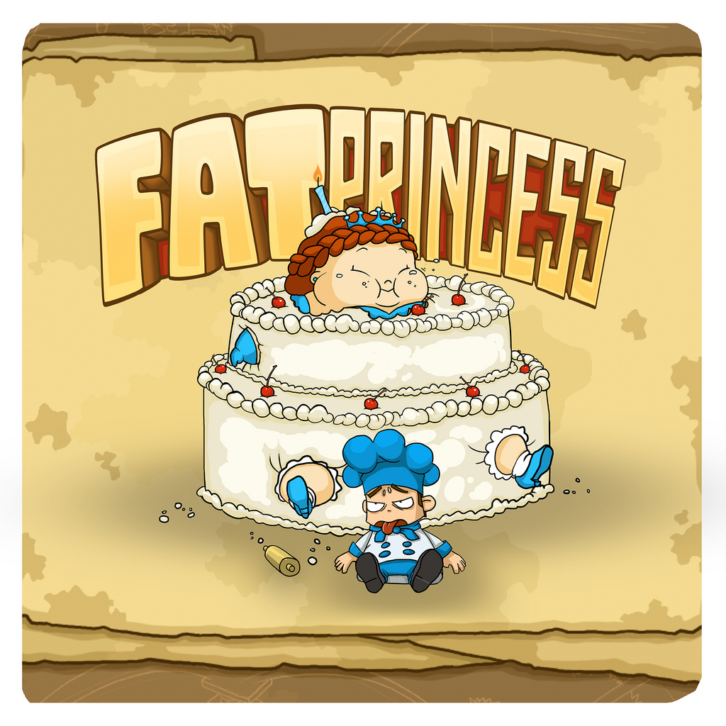 fat princess ps3 cover