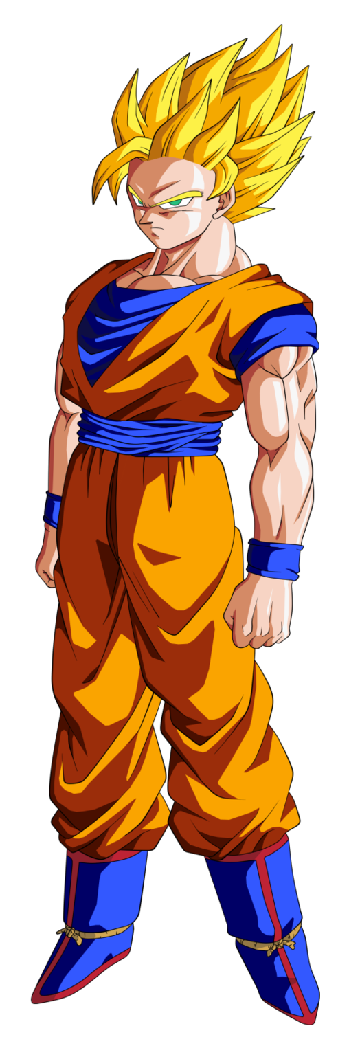 super saiyan 2 goku render