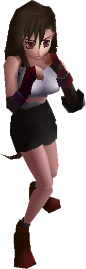 [Image: Tifa-FFVII-battle.png]