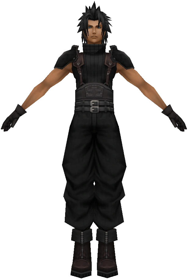 Zack Fair (Crisis Core FF7) Over Cloud Strife GameBanana Requests