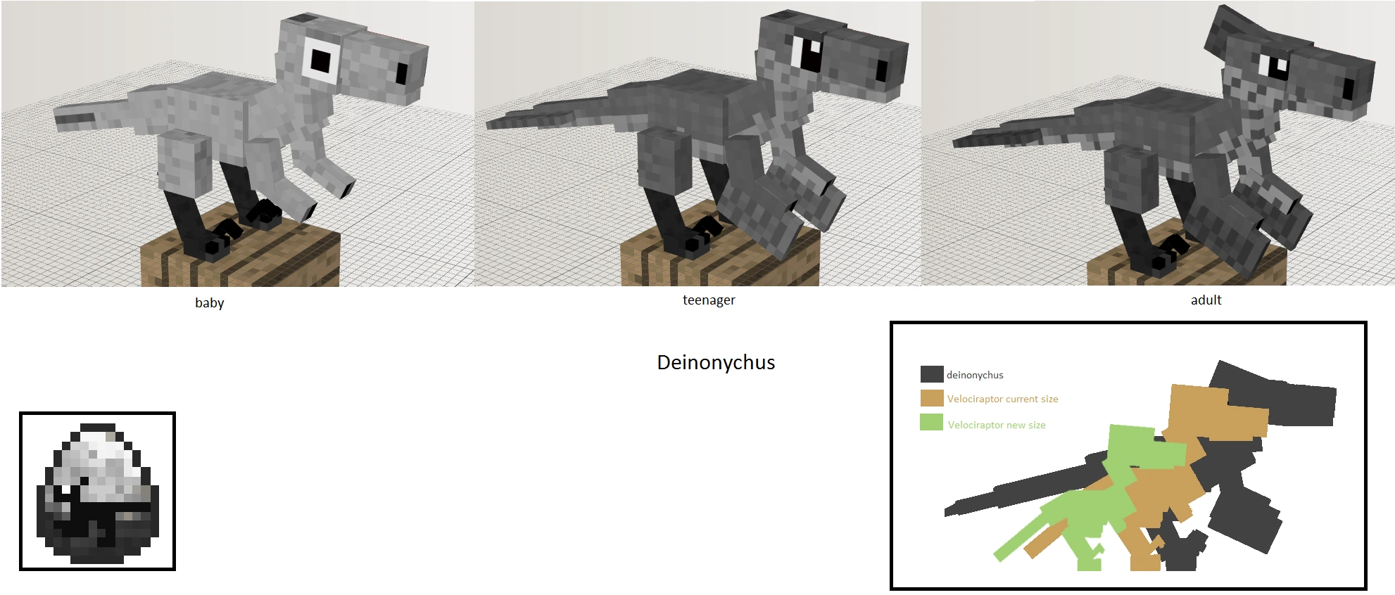 Image Deinonychus 2.0 previw(2).png Fossils and Archeology Mod