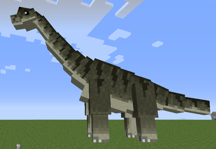 brachiosaurus minecraft
