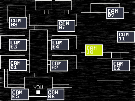 Mystery Fun House Camera Map ( a lot of cameras ) by FreddyFredbear