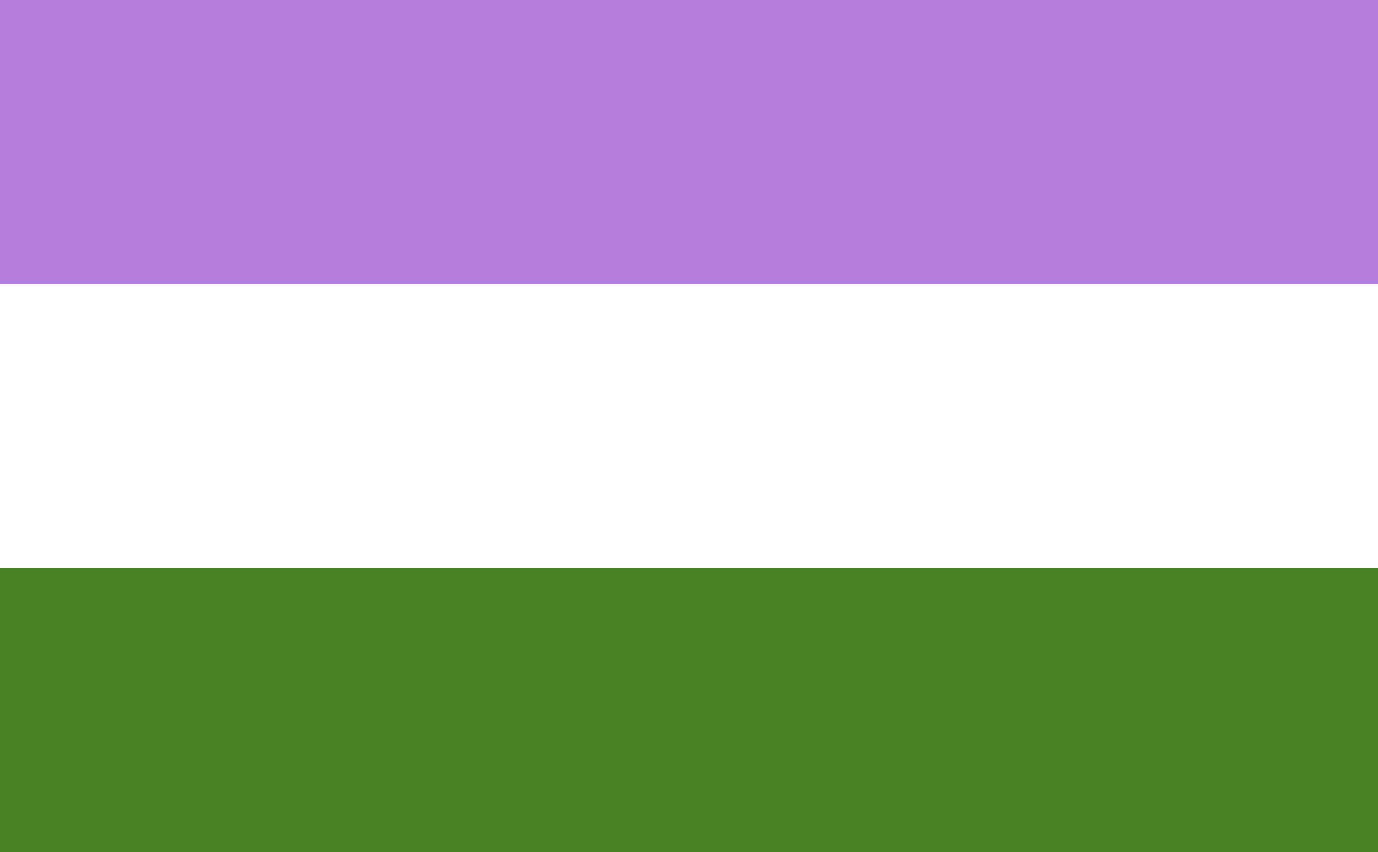 Genderqueer flag. 
