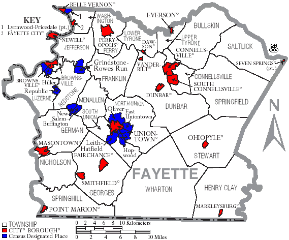 Fayette County Pennsylvania Familypedia Fandom powered by Wikia