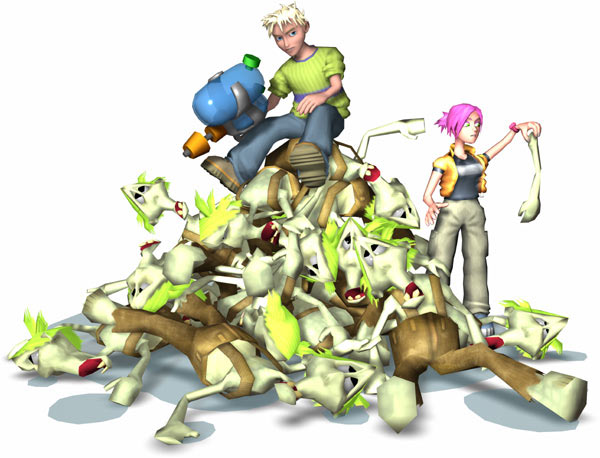 grabbed by the ghoulies