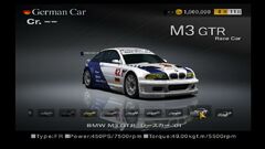 How to get bmw m3 gtr race car gt5 #6