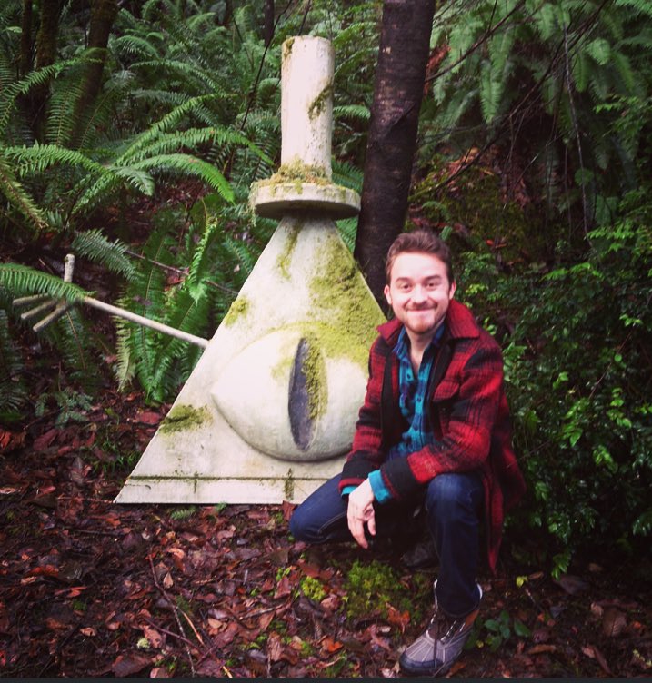 bill cipher statue figure