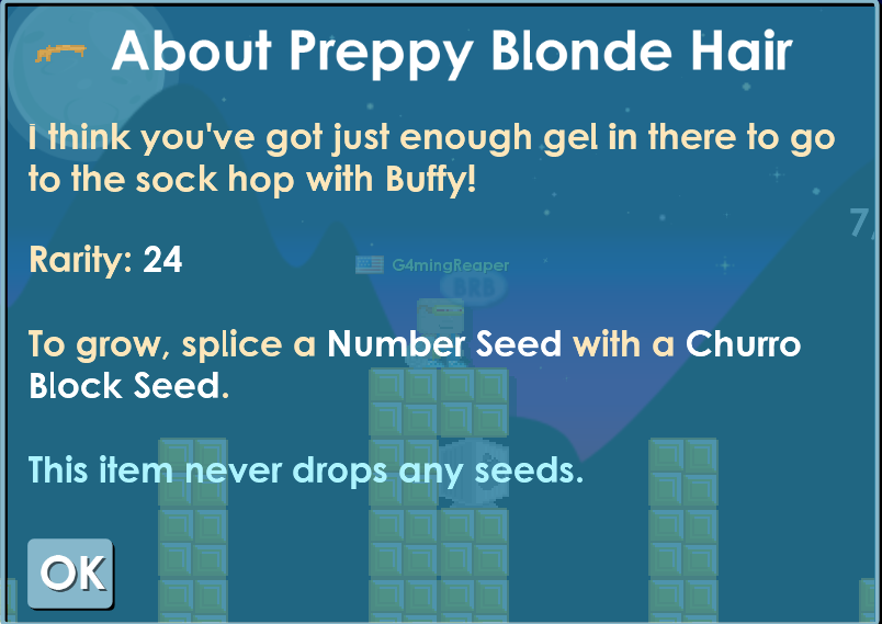 Preppy Blonde Hair Growtopia Wiki Fandom Powered By Wikia