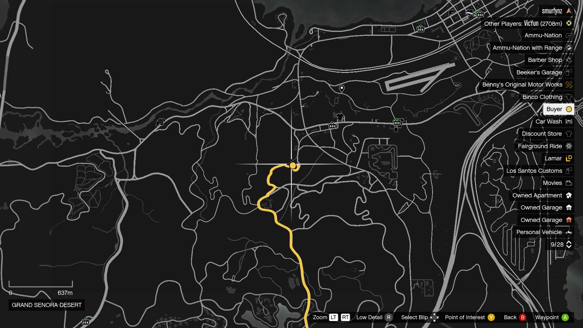 Gta V Online Grand Senora Desert