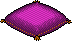 Pillow purpled