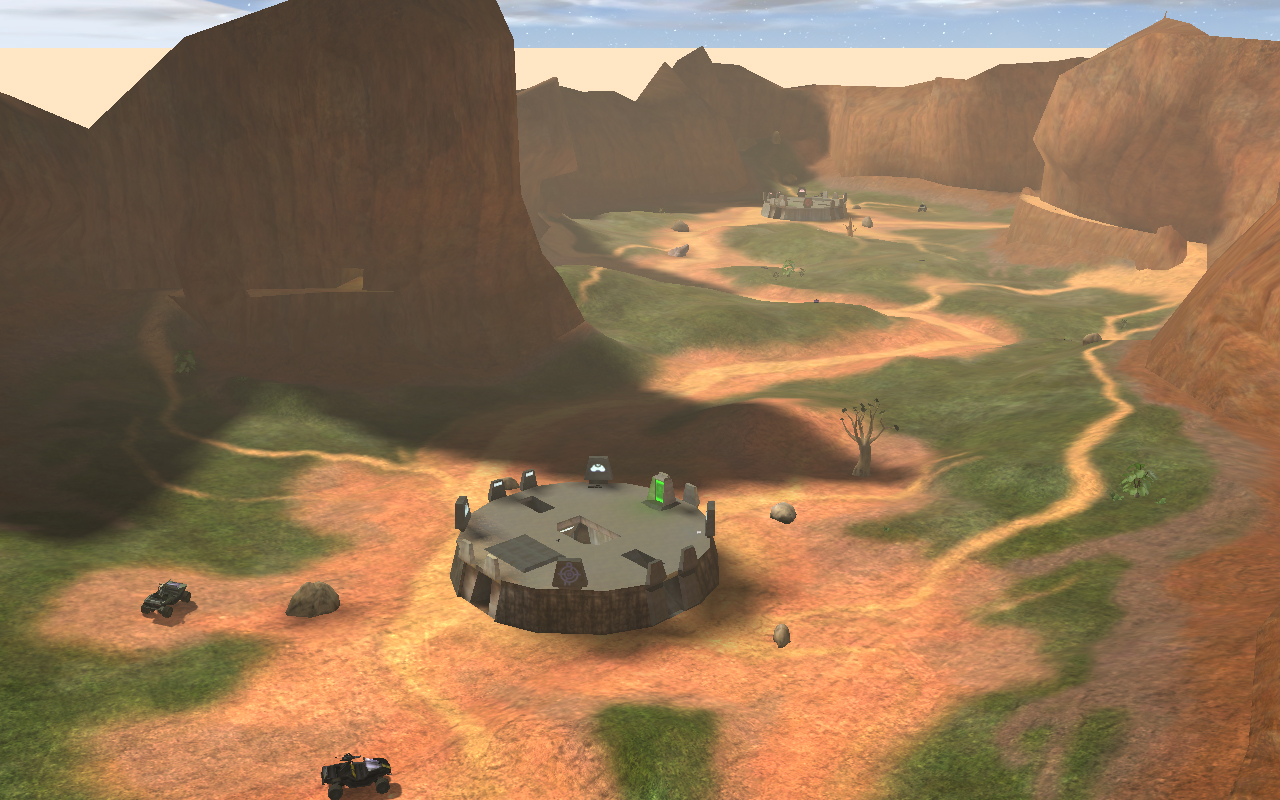 Image result for Halo map blood gulch