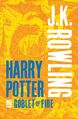 Harry Potter and the Goblet of Fire new adult edition