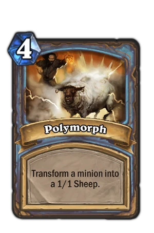 polymorph hearthstone wikia mage arena picks five edition
