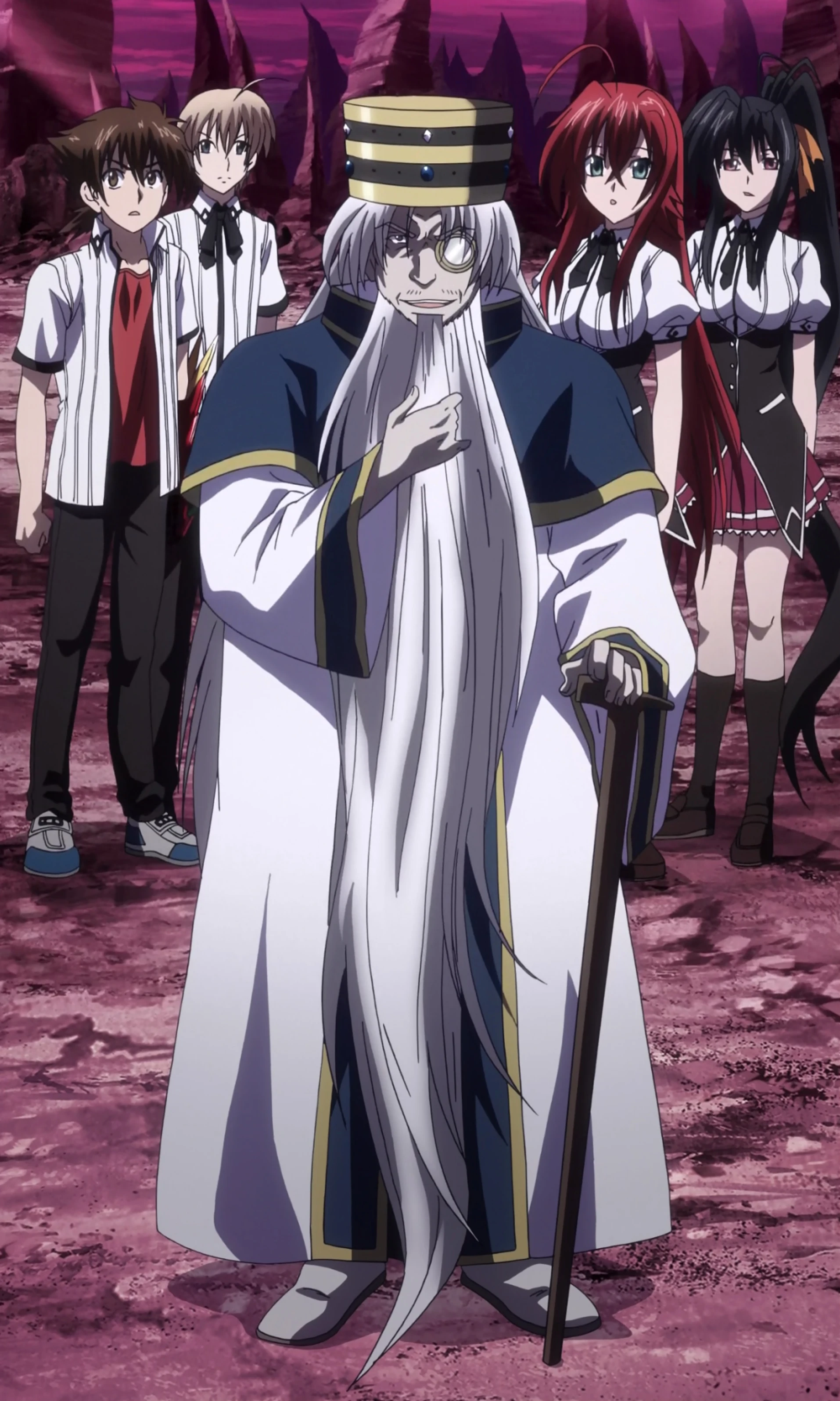 Image Odin arriving to assist the Gremory Group.jpg High School DxD