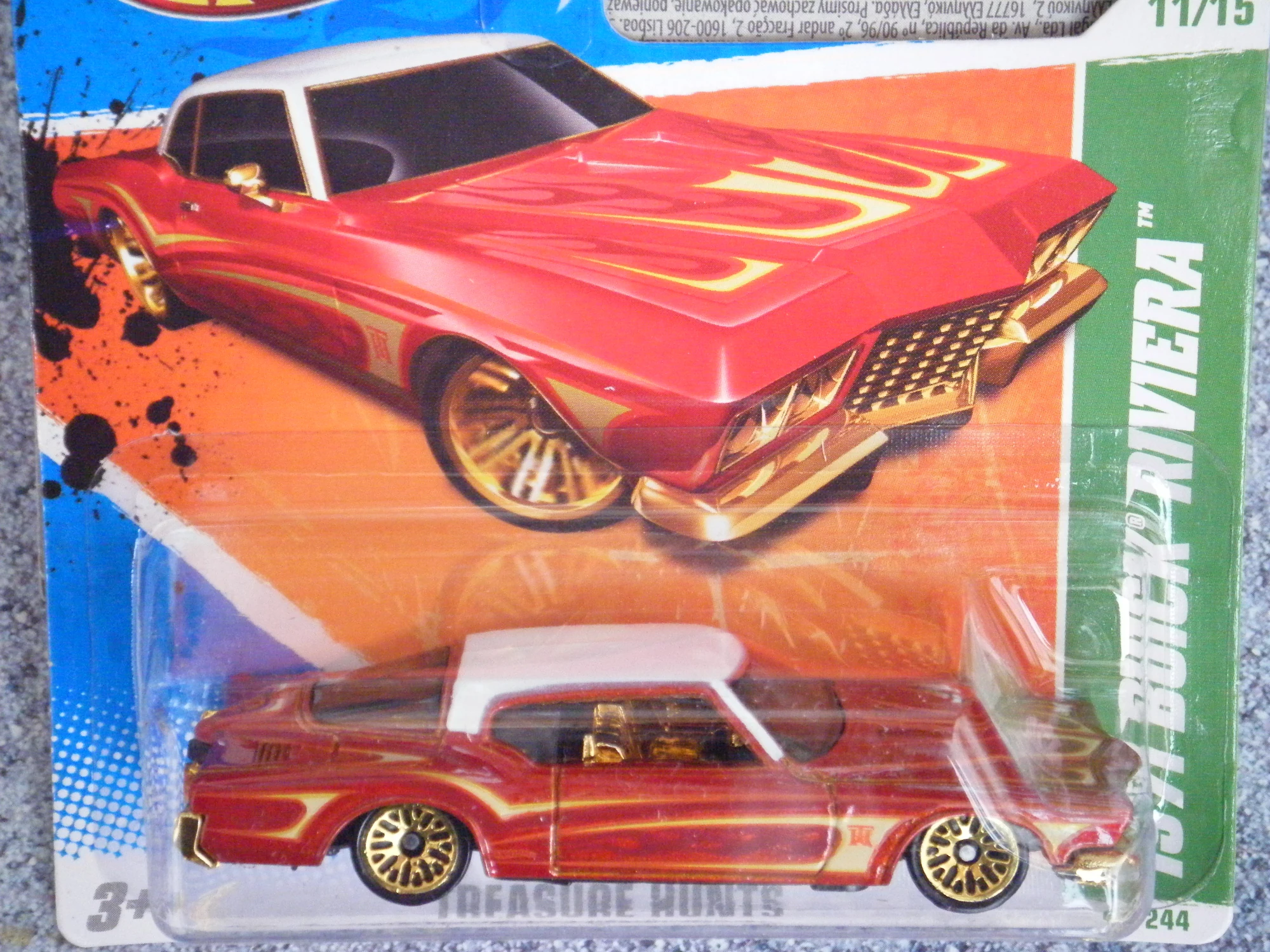 Image - Hot Wheels 2011 61 Tresure hunt 1971 BUICK Riviera ...