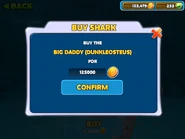 Big Daddy, reduced to half price during a Christmas sale.