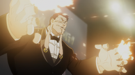 Franklin shoots a bunch of Nen Bullets