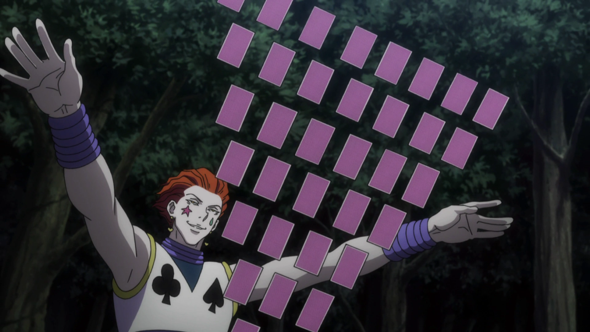 Image - Hisoka with his cards.png | Hunterpedia | FANDOM powered by Wikia