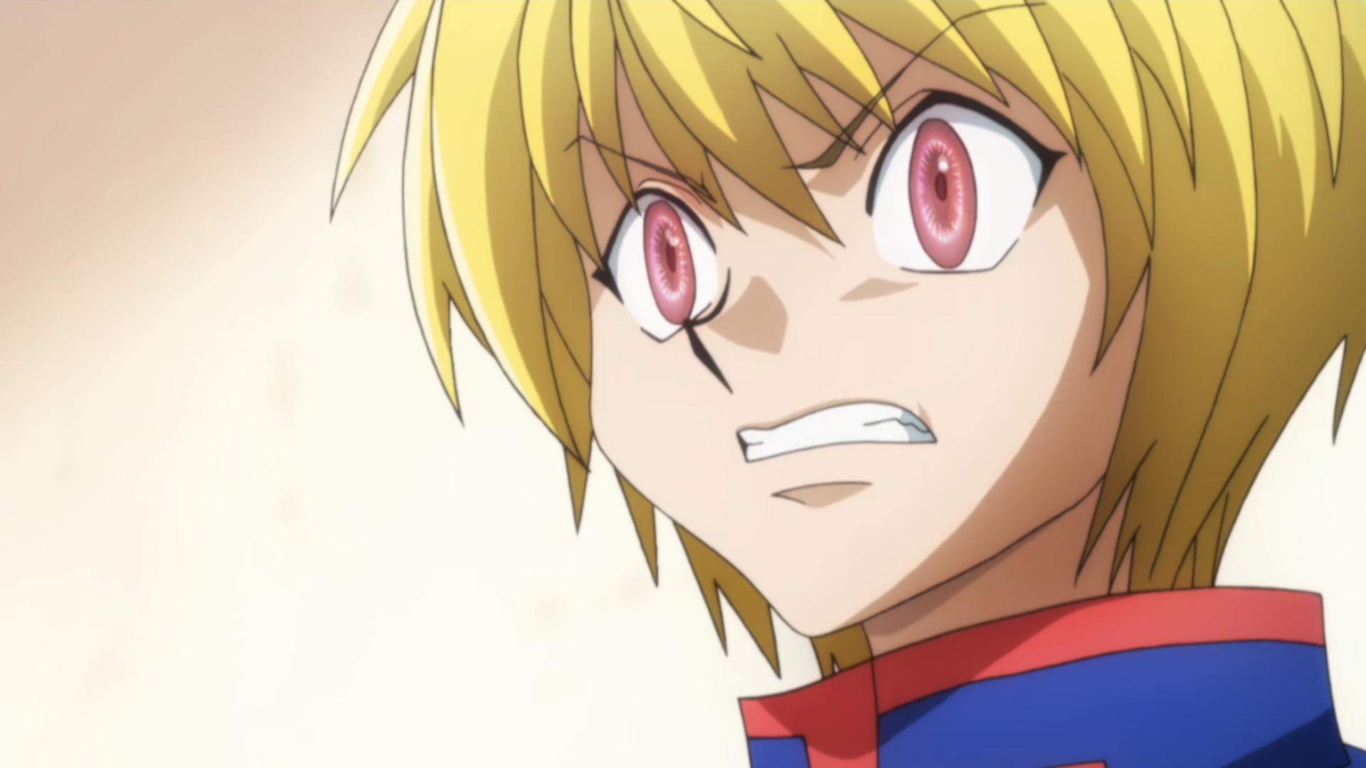 Image - Kurapika's eyes glowing scarlet 2011.png | Hunterpedia | FANDOM