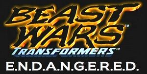 Beast Wars Transformers E.N.D.A.N.G.E.R.E.D. title