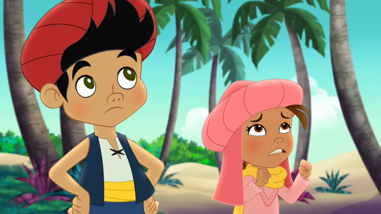 Image - Jake&Izzy-Pirate Genie.png | Jake and the Never Land Pirates